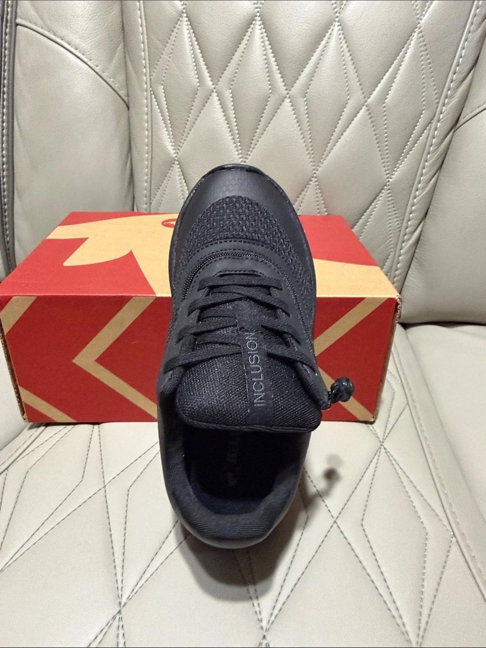 Billy Footwear Kids Black Sport Inclusion One Sneaker